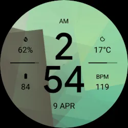 Green Forest Fit Watch Face icon