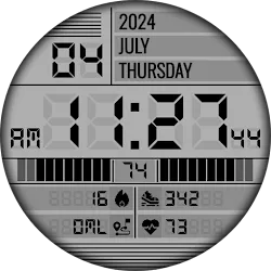 TkuWatch S014 Retro Watch Face icon