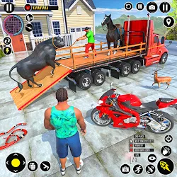 Animal Transport Truck Game 3D icon