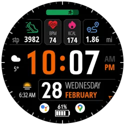 Activity Dash Watch Face icon
