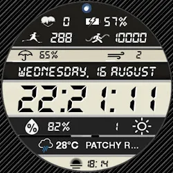 N-SPORT647 Clear Digital Watch icon