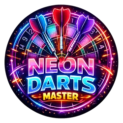 Neon Darts Master - Offline icon