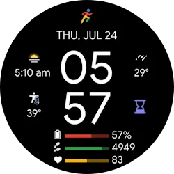 Pixel Minimal Pro Watch Face icon