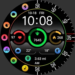 Colorful Small Round ZKinWatch icon
