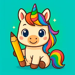 Coloring Kids Games: Draw Pets icon