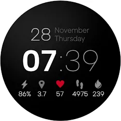 MW15 Minimal Digital Watch icon