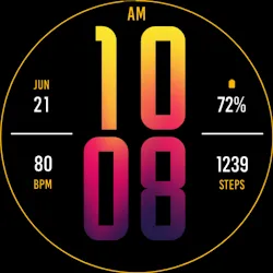 Super Flame XL Watch Face icon