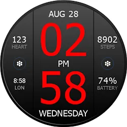 Key WF33 Digital Watch Face icon