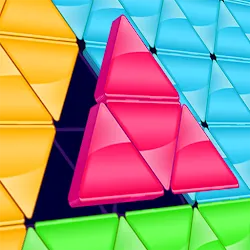 ¡Bloquear! ¡Cuadra! Tangram icon