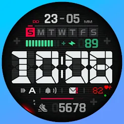 SH102 Watch Face, WearOS watch icon