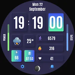 Baku Digital Watch Face icon