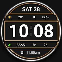 DADAM123: Digital Watch Face icon