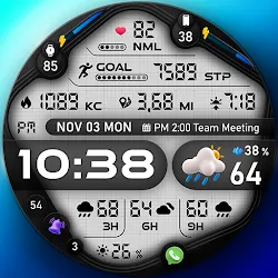 PER67 Digital Watch Face icon