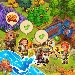 Vikings and Dragon Island Farm icon