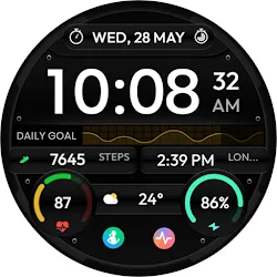 TVV Sport 8 Digital Watch Face icon