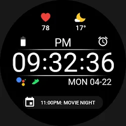 Night ver 05 - watch face icon