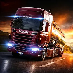 US Real Truck Driving Games icon
