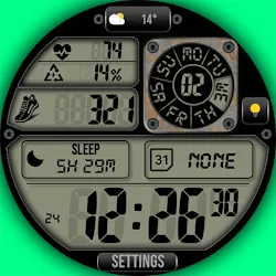 Digital Watch Face MB401 icon