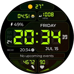 Chester Digilight watch face icon