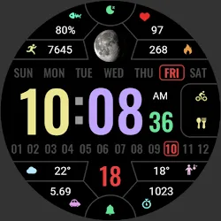 ZKinWatch Clarity Large Number icon
