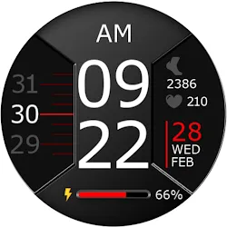 Key WF06 Digital Watch Face icon
