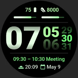 Streamlined Watch Face icon