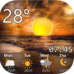 Widget pronóstico del tiempo icon