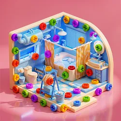 Screw Sort 3D: Schrauben Spiel icon