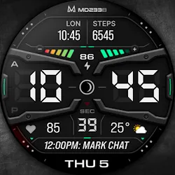 MD233B Digital watch face icon
