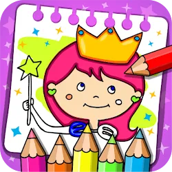 Princesas - Livro de Colorir icon