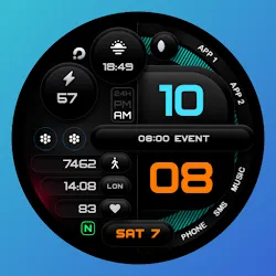PRIME 005 Digital Watch Face icon