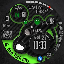 Digital Watch Face CUE104 icon