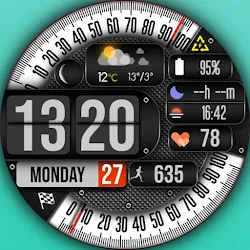 Digital Watch Face MB390 icon