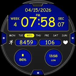 Key WF118 Digital Style Watch icon