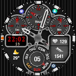N-SPORT590 RedHybird WatchFace icon