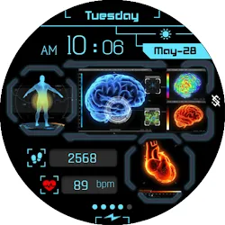 BFF50 - Technology Body HUD icon