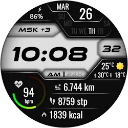 Vexitor Digital Watch Face icon