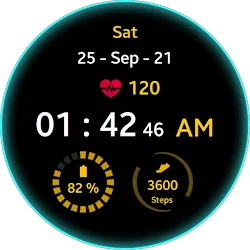 Green Glow Watch Face icon