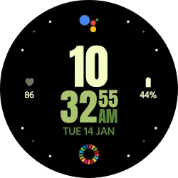 EXD131: Clean Watch Face icon