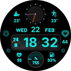 NTV555 - Black Digital Mod icon