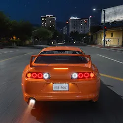 Midnight Car Driving Drifting icon