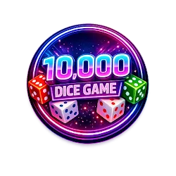 Offline 10000 Dice Neon Farkle icon