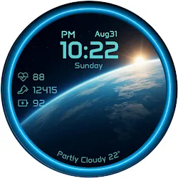 Into Space- Watch face icon