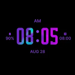 Lavender Modern Watch Face icon