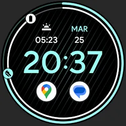 Clean Digital: Watch face icon