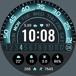 Luminous Turntable ZKin Watch icon