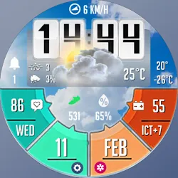 N-SPORT550 FlipDial Watch Face icon