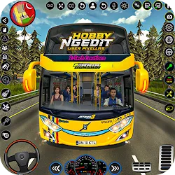 Mini Bus Coach Bus Driving 3D icon