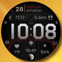 TWOOSTY - Digital Watch Face icon