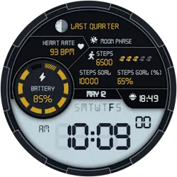 DS D008 - Digital watch face icon